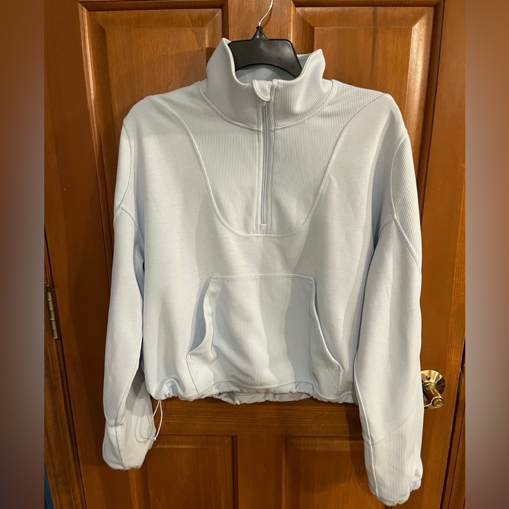 Lululemon Brushed Softstreme Ribbed Half Zip